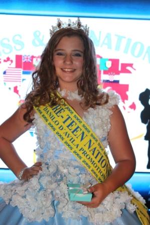 Miss Pré-Teen Nations Beauty-Mianel Du Plooy